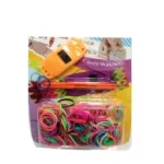 Magnifique kit de montre à bracelet élastique à tisser