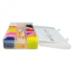 Joli kit d’élastiques multicolores à tisser