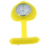 Montre d'infirmière motif coeur avec fermoir épinglé