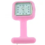 Montre d'infirmière format carré avec fermoir épinglé