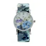 Montre-bracelet imprimée rose