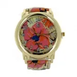 Montre-bracelet imprimée fantaisie