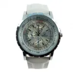 Montre bracelet stylée avec trois compteurs pour homme