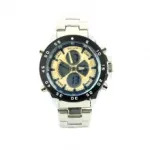 Montre multifonction en métal pour homme avec graduation