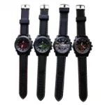 Montre femme avec affichage analogique et 3 chronographes