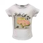 T-shirt fashion avec motif fantaisie