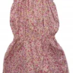 Combishort liberty orné d’une fleur