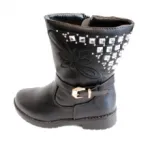 Bottines cloutées avec brite et boucle pour enfant