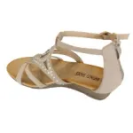 Sandales spartiates filles serties de strass