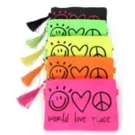 Sac à bandoulière world love peace