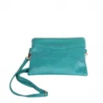 Pochette en deux tons avec bandoulière amovible