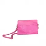 Pochette en deux tons avec bandoulière amovible