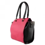 Sac à main bicolore avec bandoulière