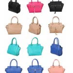 Joli sac à main multipoche avec bandoulière amovible