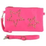 Pochette cloutée étoiles