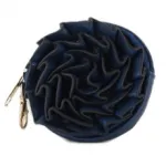 Petit porte-monnaie rond en forme de fleur