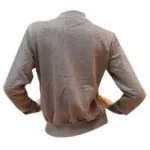 Gilet orné de strass et zip devant