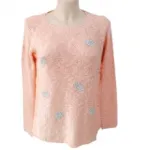 Pulls femme avec motifs devant