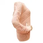 Pull en maille ajourée fantaisie