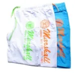 Short sport homme à taille élastique et logo Marshall 