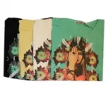 T-shirt en deux tons avec dentelle