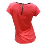 T-shirt avec motif photo et zip au dos