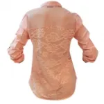 Chemise avec dos en dentelle