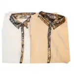 Chemise femme avec empiècement serpent