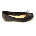 Ballerines matelassées décorées de nœud devant