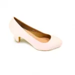 Escarpins vernis avec bout arrondi