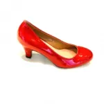 Escarpins vernis avec bout arrondi