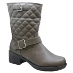 Bottines matelassées en vogue