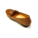 Mocassins décorés de motif argenté