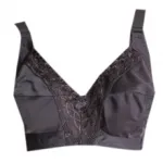 Soutien-gorge à bonnets D décoré de dentelles