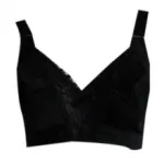 Soutien-gorge à bonnets D décoré de dentelles