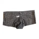 Boxer en dentelle fleurie