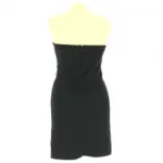 Robe bustier avec haut à carreau et ceinture fantaisie