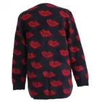 Pull imprimé de lèvres