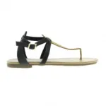 Sandales bicolores tendance pour femme