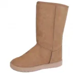 Bottes fourrées avec boutons