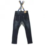 Jeans sarouel avec bretelles