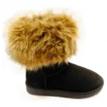 Bottines fourrées pour femme