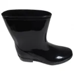 Botte de pluie noire pour femme
