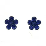 Boucles d’oreilles serties de strass
