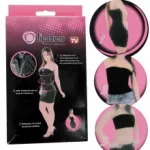 Robe gainante bustier noir