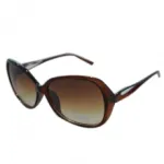 Lunettes de soleil femme avec monture à motif