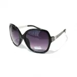 Jolies lunettes de soleil femme avec branches en métal