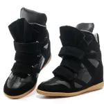 Sneakers Isabel Marant Haut-dessus de chaussures en daim femmes bottes de mode
