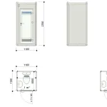  Mobileklyn vente FLASH 1390 € cabine WC raccordable isolée portable 