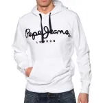 LOT 6 SWEATS PEPE JEANS LONDON KEMP NOIR BLANC